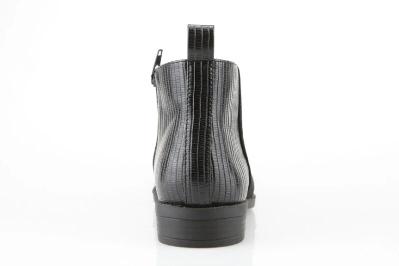 Black Suede Chelsea Boot high quality